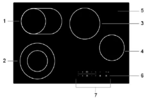 BLAUPUNKT 5RG74350 - Top View - 1