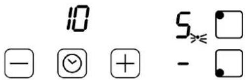 BLAUPUNKT 5RG64360 - Setting the timer to turn more than one cooking zone off - 2