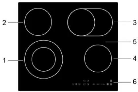 BLAUPUNKT 5RG64360 - Vista superior - 1