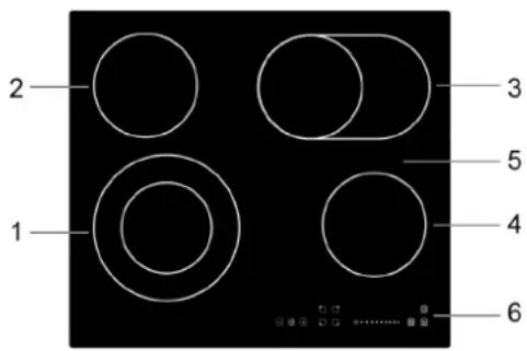 BLAUPUNKT 5RG64360 - Pogled od zgoraj - 1