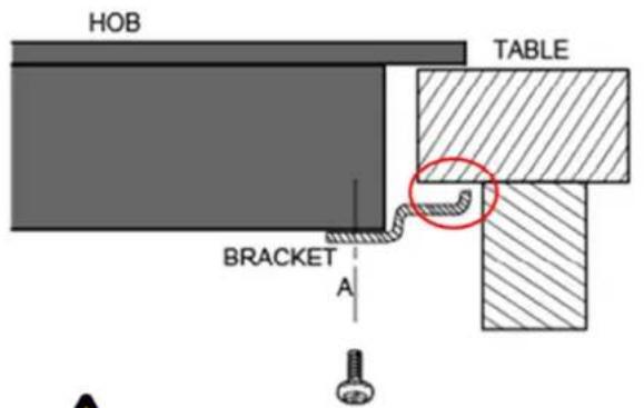 BLAUPUNKT 5RG64360 - Voordat de bevestigingsbeugels worden aangebracht - 3