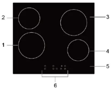 BLAUPUNKT 5RE64360 - Top View - 1