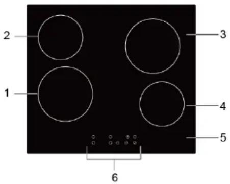 BLAUPUNKT 5RE64360 - Vista superior - 1