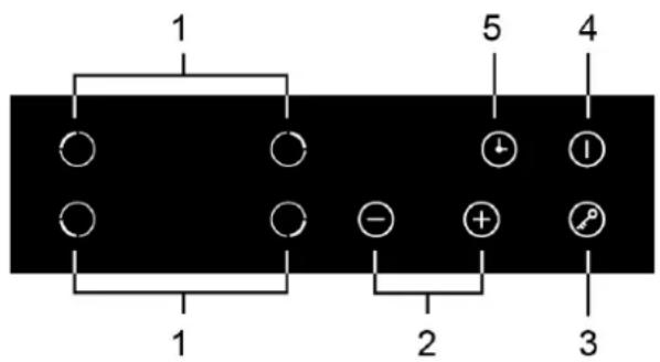 BLAUPUNKT 5RE64360 - Bedieningspaneel - 1