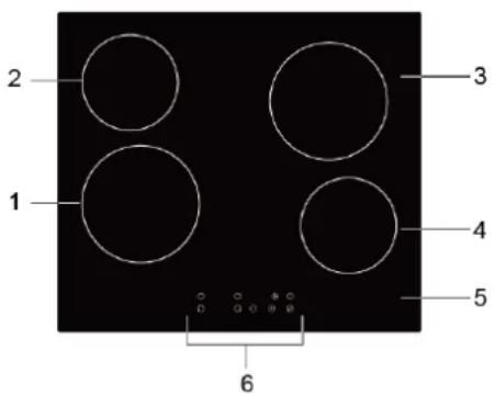 BLAUPUNKT 5RE64360 - Pogled od zgoraj - 1