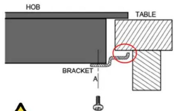 BLAUPUNKT 5RE62360 - Before locating the fixing brackets - 3