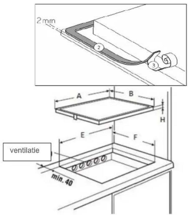 BLAUPUNKT 5II94291 - Afdichting inbouw - 1