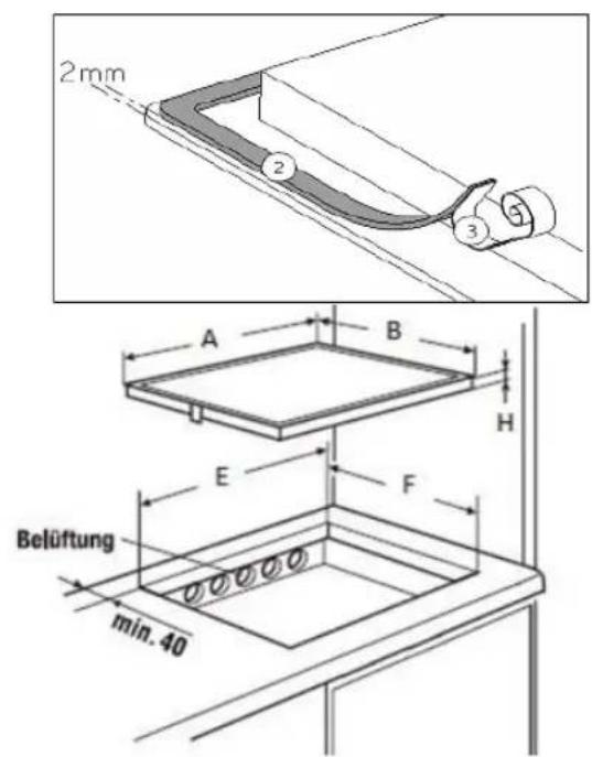 BLAUPUNKT 5IE84252 - Dichtung Einbau - 1
