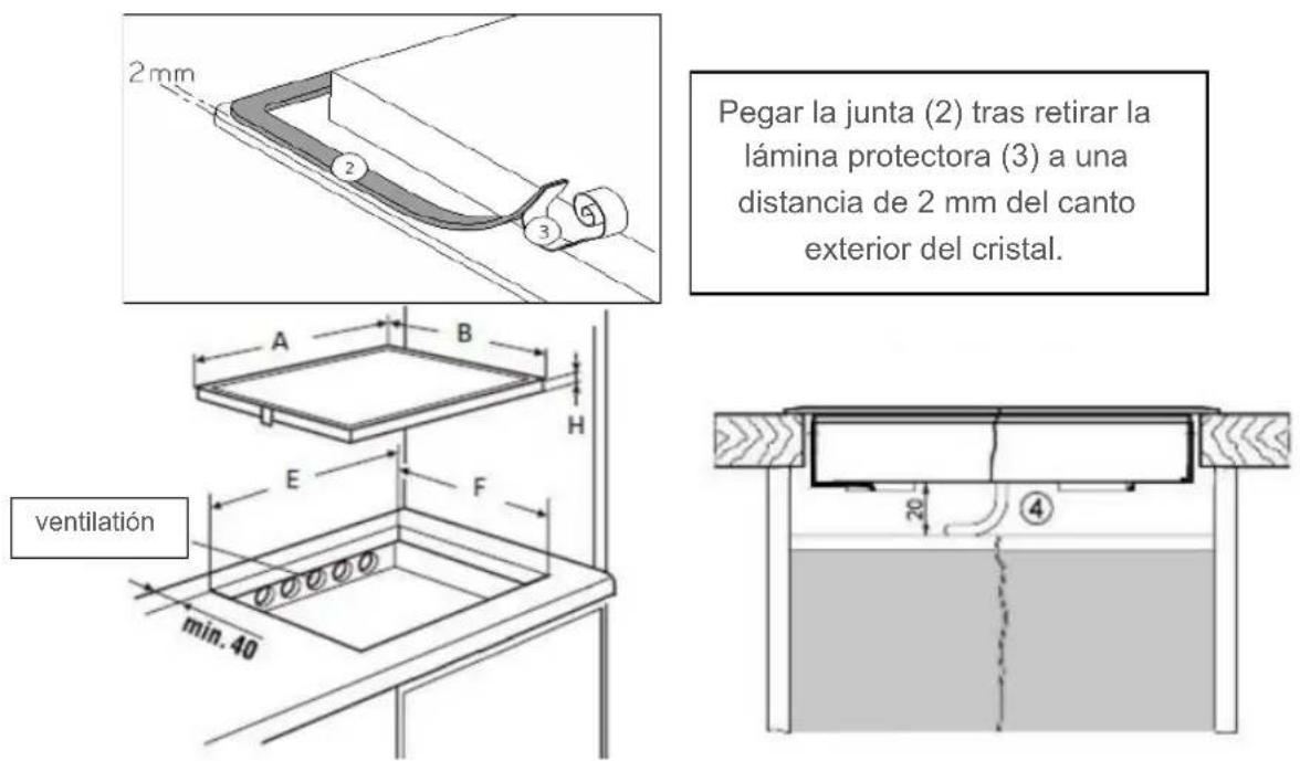 BLAUPUNKT 5IB64211 - Montaje de la junta - 1