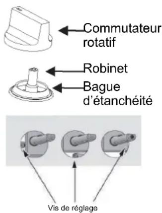 BLAUPUNKT 5GB72290 - Réglage du niveau minimum de la flamme - 1
