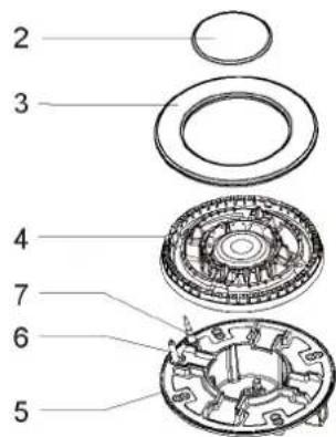 BLAUPUNKT 5GB71250 - BRANDER - 2