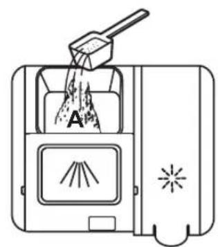 BLAUPUNKT 5VT7X00EME - Einstellen des Klarspülerbehälters - 4