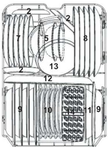 BLAUPUNKT 5VT7X00EME - Unterkorb - 1