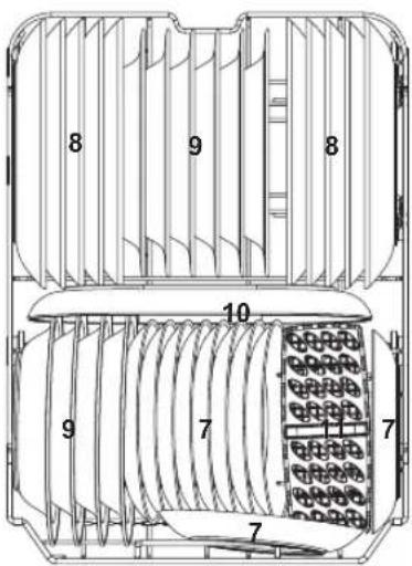 BLAUPUNKT 5VT7X00EME - Lower basket - 1