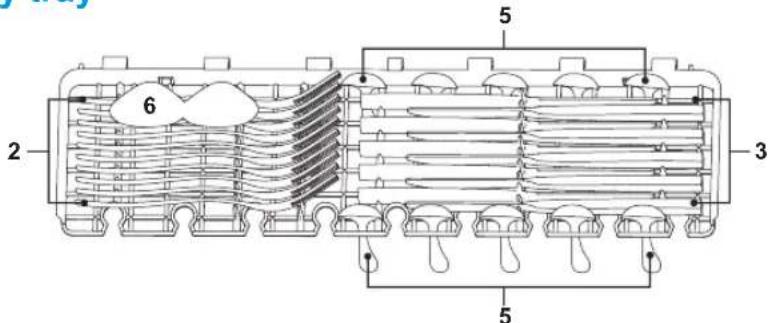 BLAUPUNKT 5VT7X00EME - Cutlery tray - 1