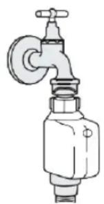 BLAUPUNKT 5VT7X00EME - Allaccio dell'acqua fredda - 2