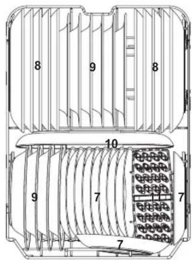 BLAUPUNKT 5VT7X00EME - Unterkorb - 1