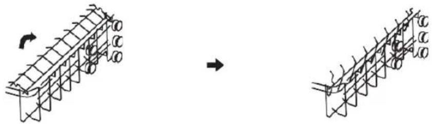 BLAUPUNKT 5VF4X00EME - Terugklappen van de glazenhouser - 1