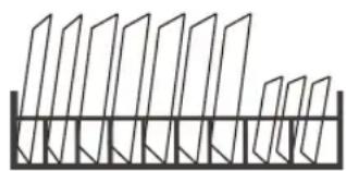 BLAUPUNKT 5VF4X00EME - Sistemazione del cestello inferiore - 1