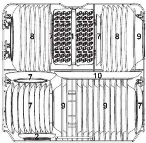 BLAUPUNKT 5VF4X00EME - Lower basket - 1