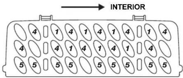 BLAUPUNKT 5VF4X00EME - Cesta para cubiertos - 1