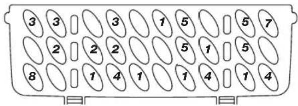 BLAUPUNKT 5VF4X00EME - Panier à couverts - 2