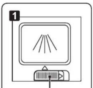 BLAUPUNKT 5VF4X00EME - Adjusting the rinse aid container - 1