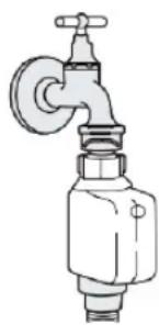 BLAUPUNKT 5VF4X00EME - Conexión de agua fría - 2