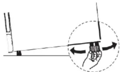 BLAUPUNKT 5VF4X00EME - Het apparaat uitlijnen - 1