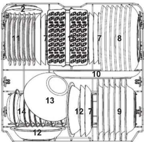 BLAUPUNKT 5VF4X00EME - Unterkorb - 1