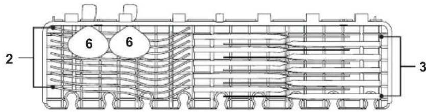 BLAUPUNKT 5VF4X00EME - Compartimento para cubiertos - 1