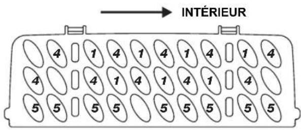 BLAUPUNKT 5VF4X00EME - Panier à couverts - 1
