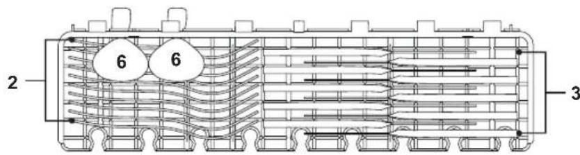 BLAUPUNKT 5VF4X00EME - Cutlery tray - 1