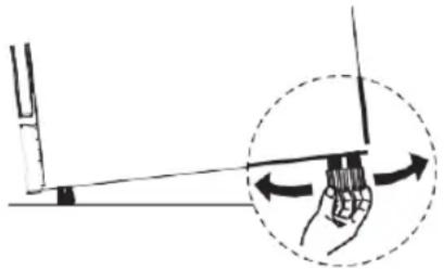 BLAUPUNKT 5VF4X00EME - Nivelación del aparato - 1