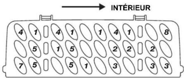 BLAUPUNKT 5VF4X00EME - Panier à couverts - 1