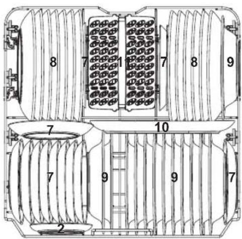 BLAUPUNKT 5VF4X00EME - Unterkorb - 1