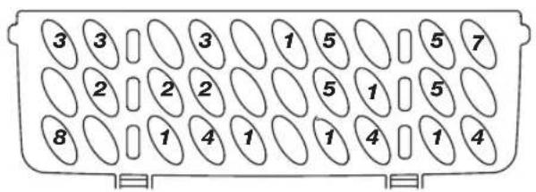 BLAUPUNKT 5VF4X00EME - Cutlery basket - 2