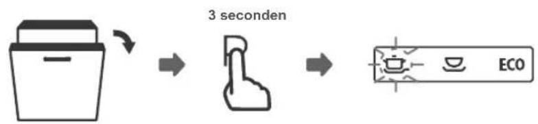 BLAUPUNKT 5VF4X00EME - HET PROGRAMMA TIJDENS DE SPOELCYCLUS WIJZIGEN - 1