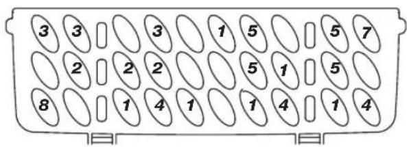 BLAUPUNKT 5VF4X00EME - Cesta para cubiertos - 2