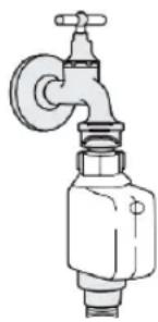 BLAUPUNKT 5VF4X00EME - Allaccio dell'acqua fredda - 2