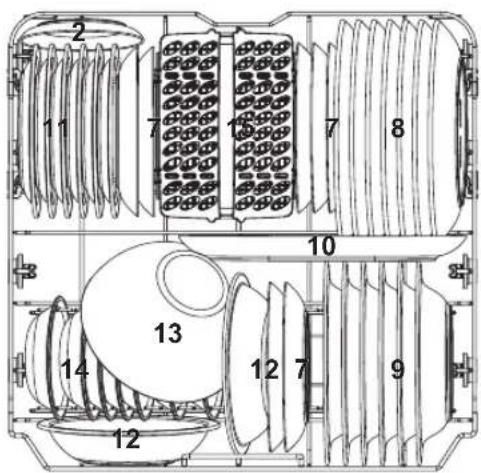 BLAUPUNKT 5VF4X00EME - Panier inférieur - 1