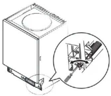 BLAUPUNKT 5VF4X00EME - Étape 3 : régler la tension du ressort de la porte - 1