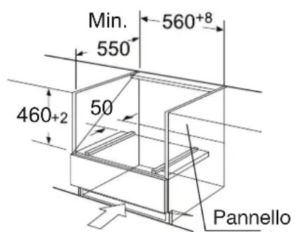 BLAUPUNKT 5MA46510GB - Dimensioni di installazione - 3
