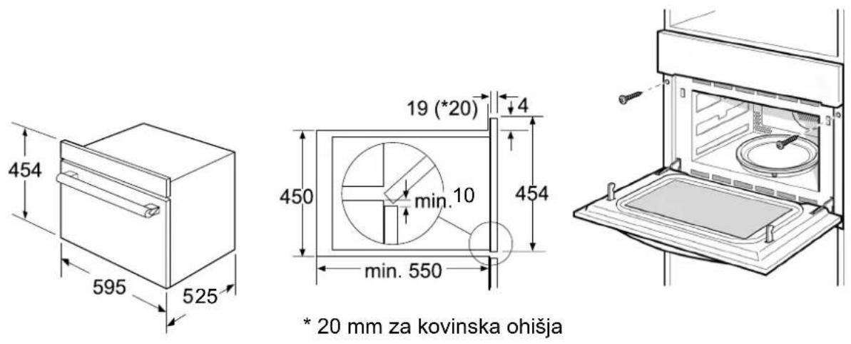 BLAUPUNKT 5KD94190GB - Vgradnja pečice - 1
