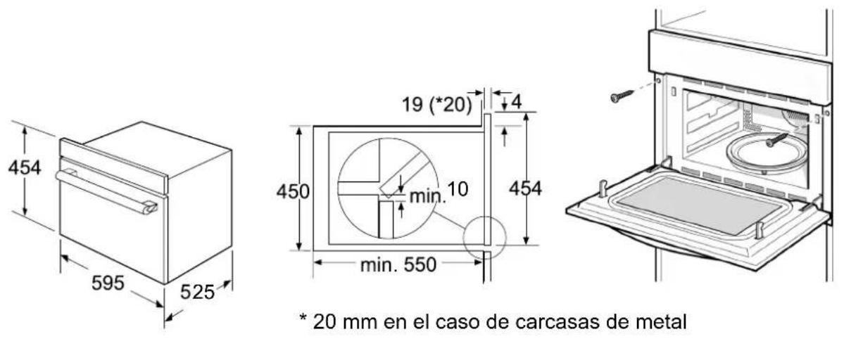 BLAUPUNKT 5KD94190GB - Cómo empotrar el aparato - 1