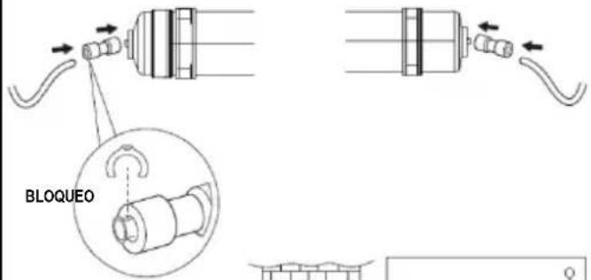 BLAUPUNKT 5SB890SE0 - Conexión del conductor de agua (fig. 1) - 3