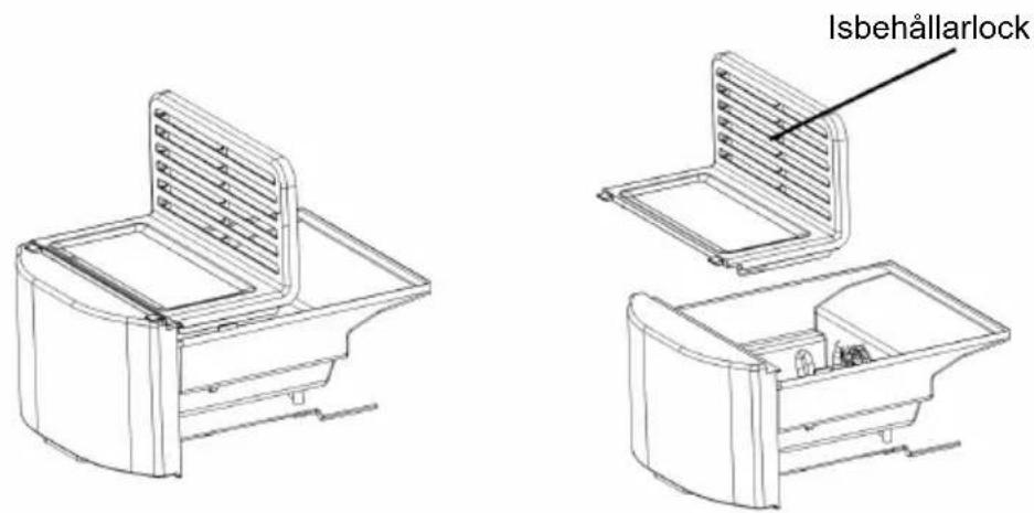 BLAUPUNKT 5SB890SE0 - Rengöring av isbehällaren - 2