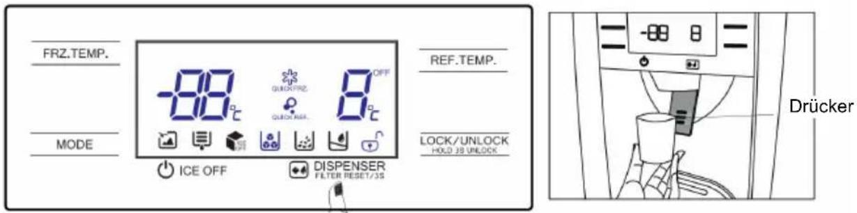 BLAUPUNKT 5SB89030 - Eis- und Wasserspender - 5