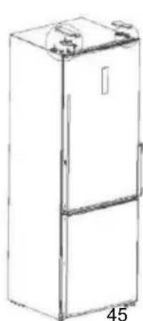 BLAUPUNKT 5FS30000 - 4Inversion gauche-droite des charnières de porte - 11
