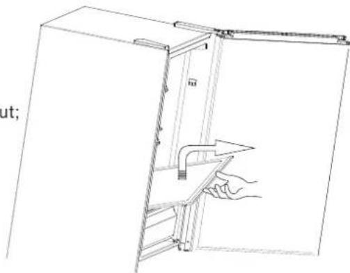 BLAUPUNKT 5FS30000 - Cleaning the glass shelf - 1